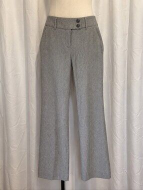 Apt. 9 Women's Gray Dress Pants - Classic Straight Leg